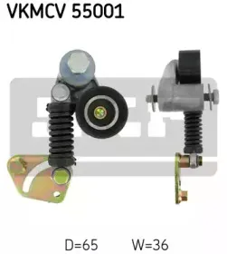 VKMCV 55001 SKF Натяжной ролик, поликлиновойремень VKMCV 55001 SKF Натяжной ролик, поликлиновойремень
